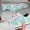 Blue Llama Shoes - Low Top Canvas