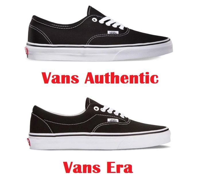 Vans Authentic vs Era