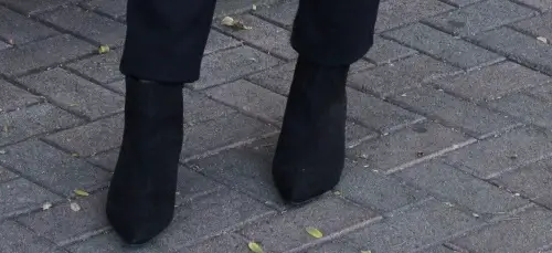 Ankle boots with ankle pants