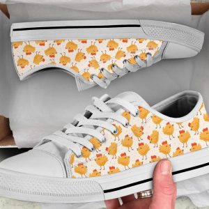 Baby Chicken Shoes - Chicken Low Top Canvas Shoes