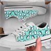Blue Dabbing Penguin Shoes - Penguin Low Top Canvas Shoes