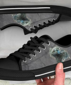 Breakin' Bearded Dragon Shoes - Bearded Dragon Low Top Canvas Shoes