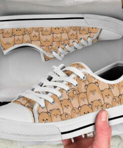 Cute Cartoon Hamster Shoes - Hamster Low Top Canvas Shoes