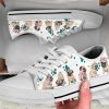 Cute Pug Shoes - Pug Low Top Canvas Shoes