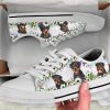Daisy Rottweiler Shoes - Rottweiler Low Top Canvas Shoes
