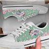 Flower Dolphin Shoes - Dolphin Low Top Canvas Shoes
