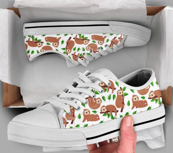 Green Leaves and Sloth Shoes