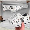 Love Boston Terrier Shoes - Boston Terrier Low Top Canvas Shoes