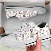 Love Jack Russell Shoes - Jack Russell Low Top Canvas Shoes