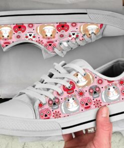 Pink Hocus Pocus Hamster Shoes - Hamster Low Top Canvas Shoes