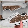 Swimming Pig Shoes - Pig Low Top Canvas Shoes