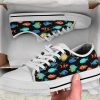 Tropical Fish Shoes - Fish Low Top Canvas Shoes