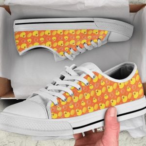 Yellow Baby Duck Shoes - Duck Low Top Canvas Shoes
