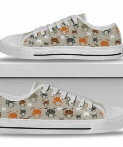 Drum Clipart Drummer Shoes - Drummer Low Top Canvas Shoes