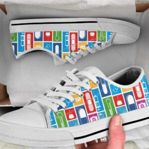 Healthcare Icon Nurse Shoes - Nurse Low Top Canvas Shoes