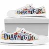 Pharmacist Girl Shoes - Pharmacist Low Top Canvas Shoes