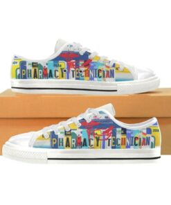 Pharmacy Techician Shoes - Low Top Canvas