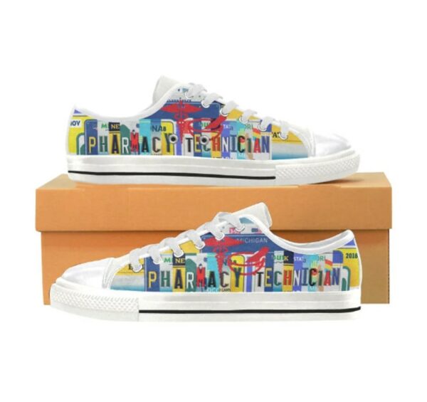 Pharmacy Techician Shoes - Low Top Canvas