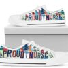 Proud Nurse Shoes - Nurse Low Top Canvas Shoes