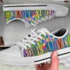 Book Lover Shoes - Low Top Canvas Shoes
