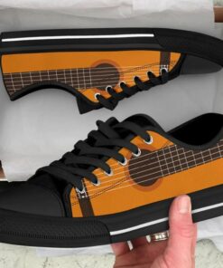 Classic Guitar Shoes - Guitar Low Top Canvas Shoes