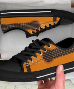 Classic Guitar Shoes - Guitar Low Top Canvas Shoes