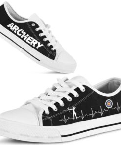 Heartbeat Archery Shoes - Archery Low Top Canvas Shoes