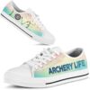 Love Archery Life Shoes - Archery Low Top Canvas Shoes