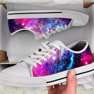 Stars Galaxy Shoes - Galaxy Low Top Canvas Shoes