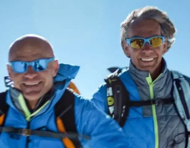 Nicolas Mermoud and Jean-Luc Diard - founder of Hoka shoes