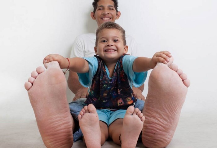Jeison Orlando Rodríguez Hernandez - largest feet