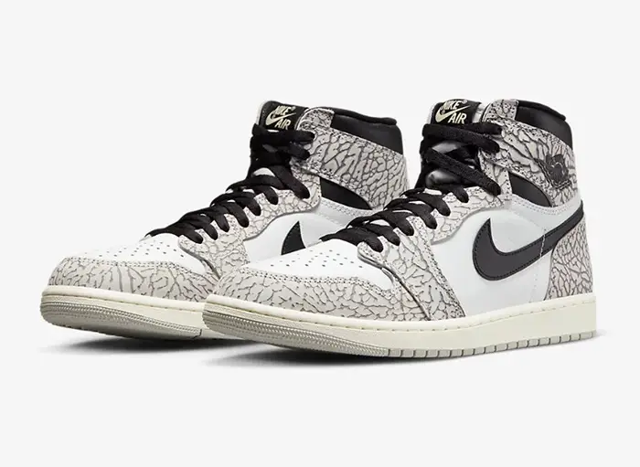 Air Jordan 1 High OG "White Cement"