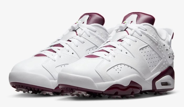 Air Jordan 6 Low Golf "Bordeaux"