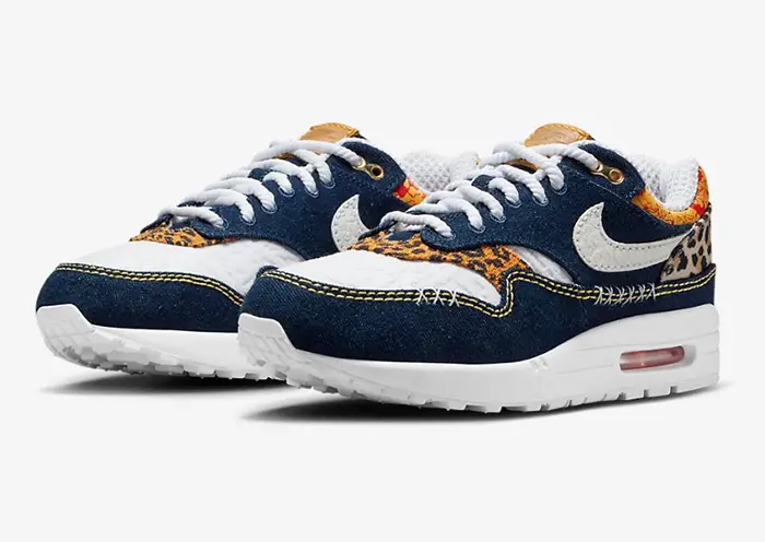 Nike Air Max 1 Premium "Denim Leopard"