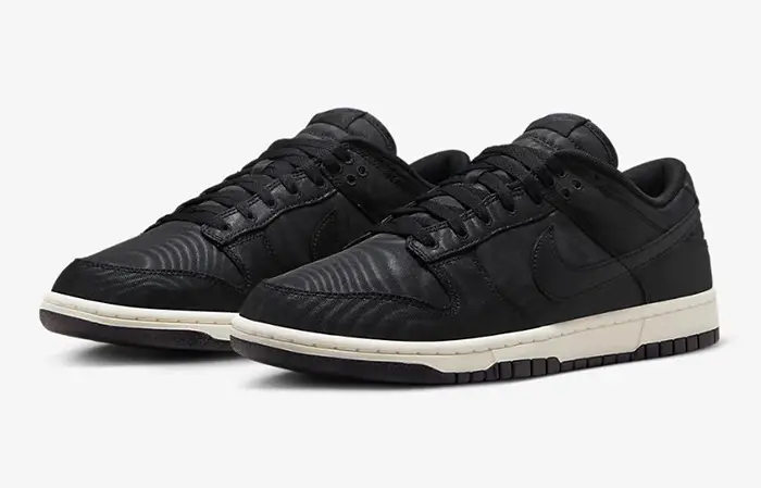 Nike Dunk Low “Black Canvas”