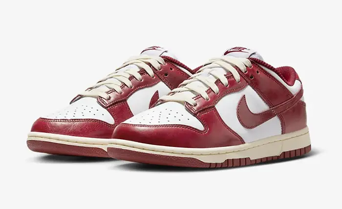 Nike Dunk Low PRM "Team Red"