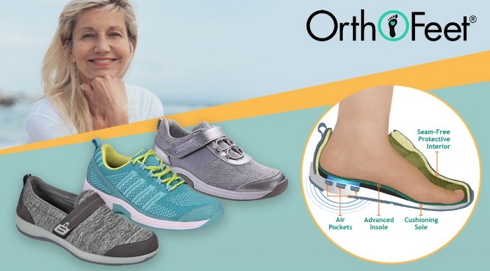 Orthofeet shoes technology