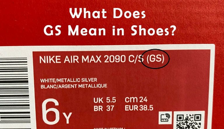 What does GS mean in Shoes