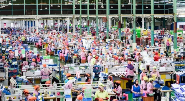 Adidas shoe factory in India