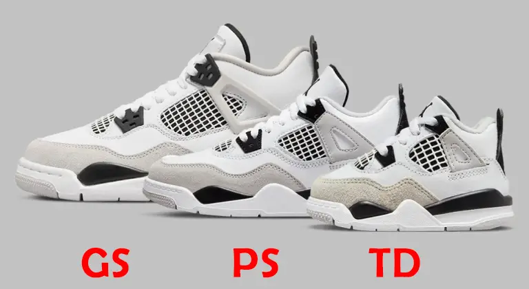 Air Jordan 4 Military Black GS PS TD