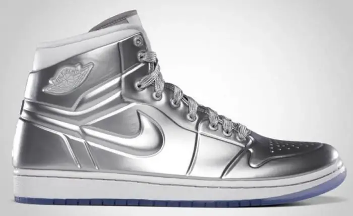 Nike Air Jordan Silver $60000