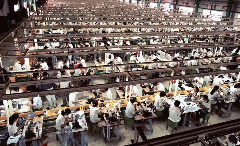 Nike factory in Vietnam