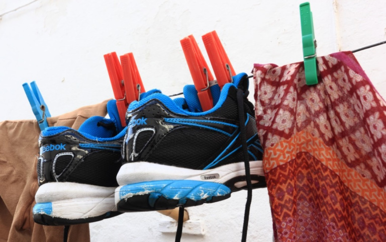 How To Dry Shoes After Washing