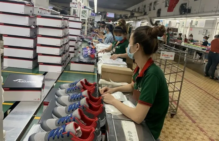 Saucony Shoes factory in Vietnam