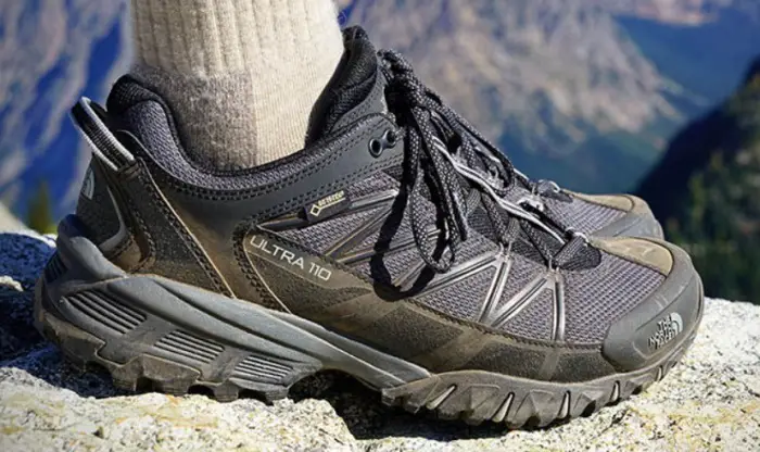 The North Face hiking shoes