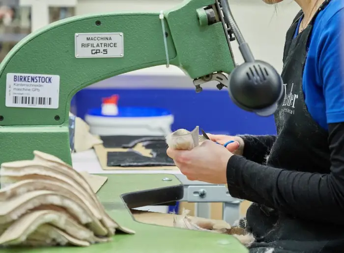 Birkenstock factory in Portugal