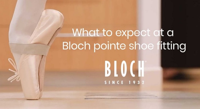 Bloch pointe shoes