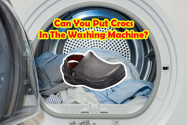 Put Crocs In The Washing Machine