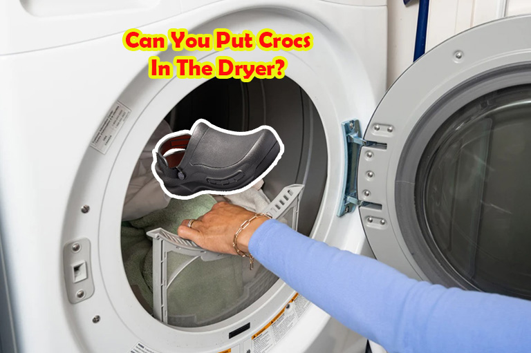 Put the Crocs in the Dryer