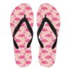 Pink Flamingo Flip Flops